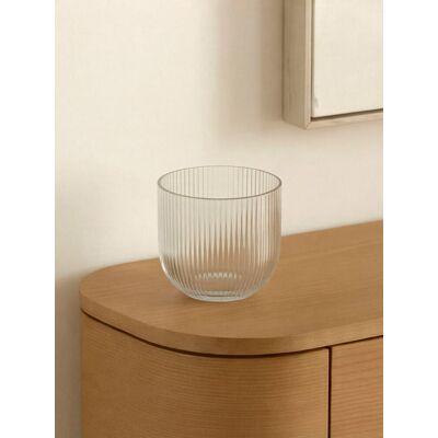 Joe kleine graue Vase - Kenay Home Grau 15 cm x 15,3 cm Joe kleine graue Vase - Kenay Home Grau 15 cm x 15,3 cm