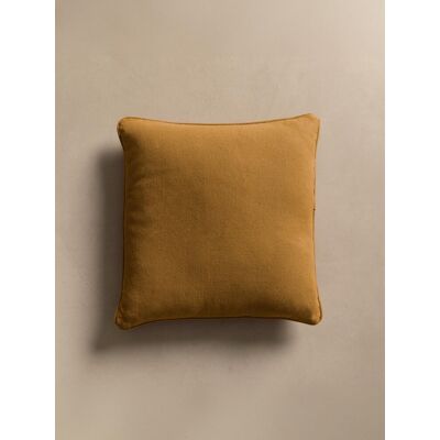Bloq Kissen Tabak - Kenay Home Senf 45 cm x 45 cm Bloq Kissen Tabak - Kenay Home Senf 45 cm x 45 cm