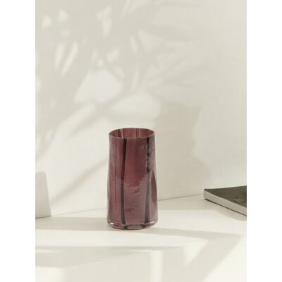 Brise Vase Bordeaux klein - Kenay Home Bordeaux 22 cm x 13 cm Brise Vase Bordeaux klein - Kenay Home Bordeaux 22 cm x 13 cm
