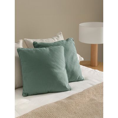 Bloq Kissen Minze - Kenay Home Minze 45 cm x 45 cm Bloq Kissen Minze - Kenay Home Minze 45 cm x 45 cm