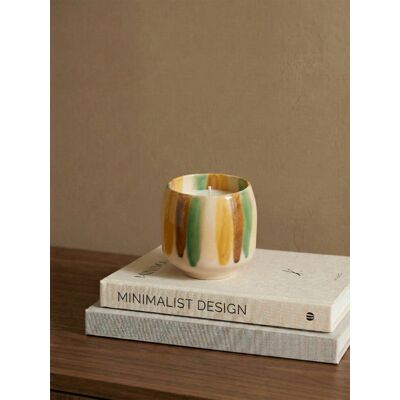 Orees kleine Kerze - Kenay Home Mehrfarbig 10 cm x 8,5 cm Orees kleine Kerze - Kenay Home Mehrfarbig 10 cm x 8,5 cm