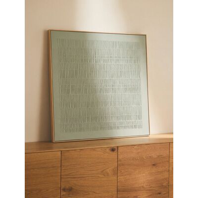 Calm Bild Grün - Kenay Home Grün 100 cm x 100 cm Calm Bild Grün - Kenay Home Grün 100 cm x 100 cm