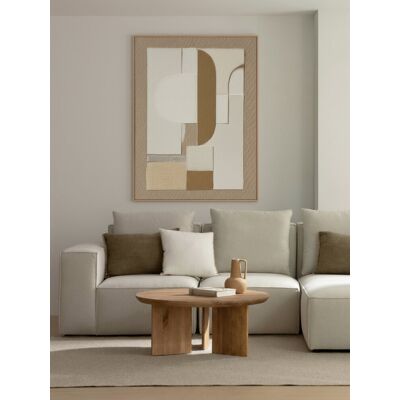 Lang Bild 80x100 - Kenay Home Beige 100 cm x 80 cm Lang Bild 80x100 - Kenay Home Beige 100 cm x 80 cm