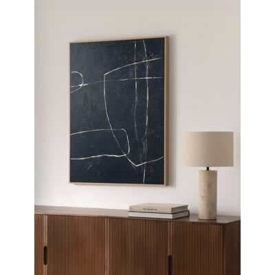 Fonce Bild 90x120 blau - Kenay Home Blau 120 cm x 90 cm Fonce Bild 90x120 blau - Kenay Home Blau 120 cm x 90 cm