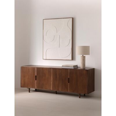 Tahiti abstraktes Gemälde 80x100 - Kenay Home Weiß 100 cm x 80 cm Tahiti abstraktes Gemälde 80x100 - Kenay Home Weiß 100 cm x 80 cm