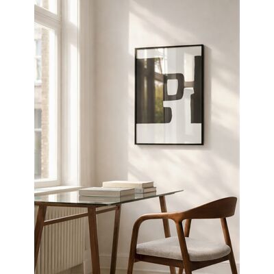 Reverse Wandbild 50x70 - Kenay Home Schwarz 70 cm x 50 cm Reverse Wandbild 50x70 - Kenay Home Schwarz 70 cm x 50 cm