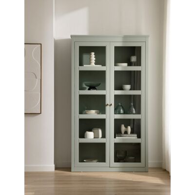 Versus grüne Vitrine - Kenay Home Grün 198 cm x 114 cm Versus grüne Vitrine - Kenay Home Grün 198 cm x 114 cm