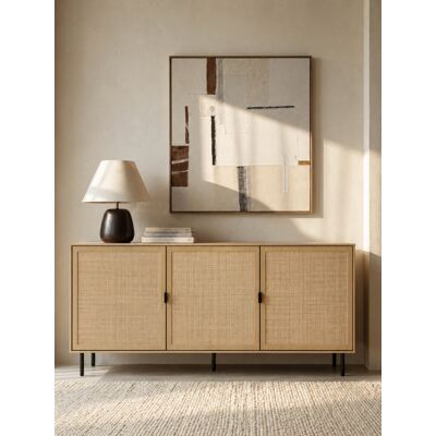 Essie Sideboard 140 natural - Kenay Home Natur 68 cm x 140 cm Essie Sideboard 140 natural - Kenay Home Natur 68 cm x 140 cm