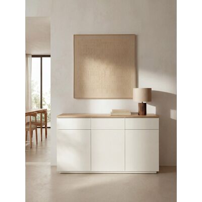 Havel Anrichte 150 weiß - Kenay Home Natur - Weiß 87 cm x 150 cm Havel Anrichte 150 weiß - Kenay Home Natur - Weiß 87 cm x 150 cm