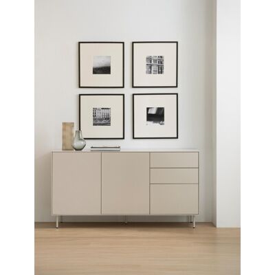 Qbic Sideboard 150 tortora - Kenay Home Beige 80 cm x 152,5 cm Qbic Sideboard 150 tortora - Kenay Home Beige 80 cm x 152,5 cm