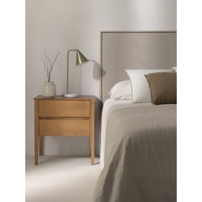 Kenay - Kailas - Natur - 2 Schubladen - Bedside table Kenay - Kailas - Natur - 2 Schubladen - Bedside table