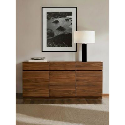 Nude Sideboard 180 in Walnussfurnier - Kenay Home Braun 84,8 cm x 180 cm Nude Sideboard 180 in Walnussfurnier - Kenay Home Braun 84,8 cm x 180 cm
