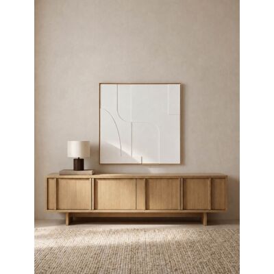 Tides TV-Möbel 200 natural - Kenay Home Natur 55 cm x 200 cm Tides TV-Möbel 200 natural - Kenay Home Natur 55 cm x 200 cm