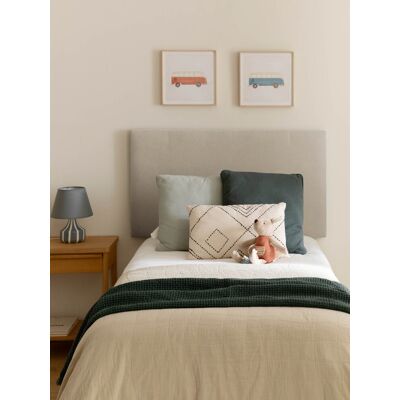 Kina Kopfteil gepolstert 90/105 Perlweiß - Kenay Home Grau 60 cm x 108 cm Kina Kopfteil gepolstert 90/105 Perlweiß - Kenay Home Grau 60 cm x 108 cm