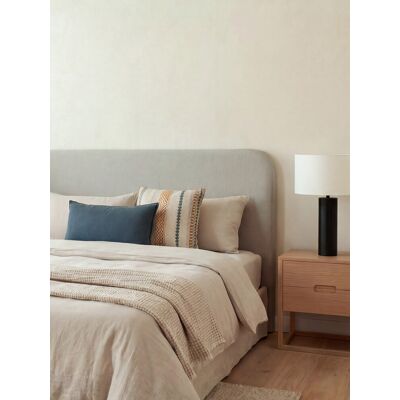 Coline Kopfteil gepolstert 150/160 Grau - Kenay Home Grau 118 cm x 165 cm Coline Kopfteil gepolstert 150/160 Grau - Kenay Home Grau 118 cm x 165 cm
