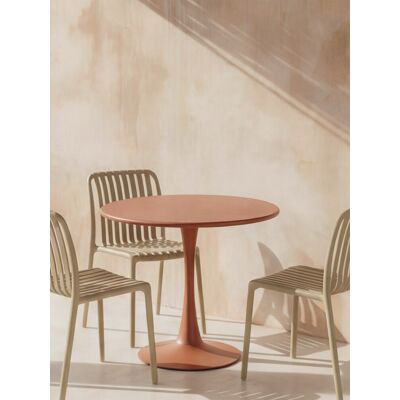 Numa Runder Gartentisch 80 terracotta - Kenay Home Terrakotta 74 cm x 80 cm Numa Runder Gartentisch 80 terracotta - Kenay Home Terrakotta 74 cm x 80 cm