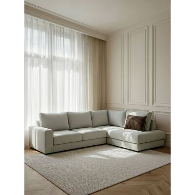 Orson Ecksofa mittelgroß rechts Perlen - Kenay Home Grau 93 cm x 283 cm Orson Ecksofa mittelgroß rechts Perlen - Kenay Home Grau 93 cm x 283 cm