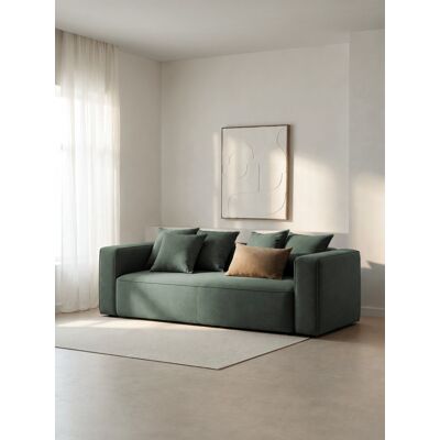 Livorno 3-Sitzer Schlafsofa Grün - Kenay Home Grün 88 cm x 237 cm Livorno 3-Sitzer Schlafsofa Grün - Kenay Home Grün 88 cm x 237 cm