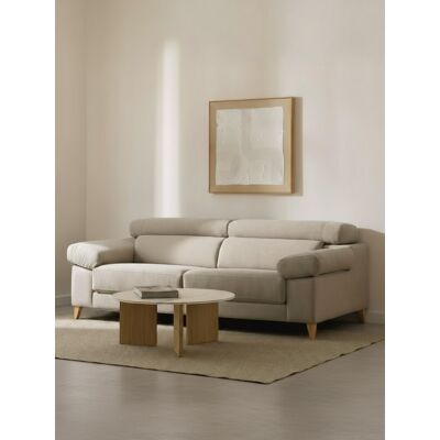 Air 3,5-Sitzer Sofa Perlweiß - Kenay Home Grau 101 cm x 236 cm Air 3,5-Sitzer Sofa Perlweiß - Kenay Home Grau 101 cm x 236 cm