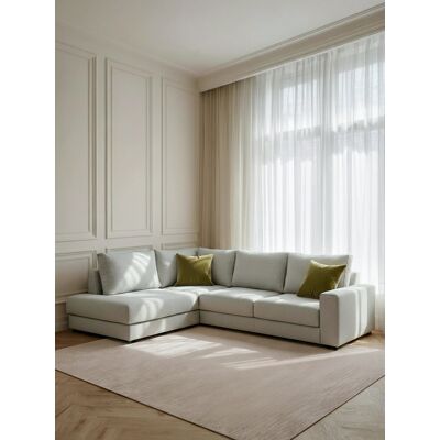 Orson Mittleres Ecksofa links - Kenay Home Grau 93 cm x 283 cm Orson Mittleres Ecksofa links - Kenay Home Grau 93 cm x 283 cm