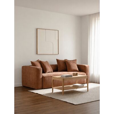 Livorno 3-Sitzer Schlafsofa Terrakotta - Kenay Home Terrakotta 88 cm x 237 cm Livorno 3-Sitzer Schlafsofa Terrakotta - Kenay Home Terrakotta 88 cm x 237 cm
