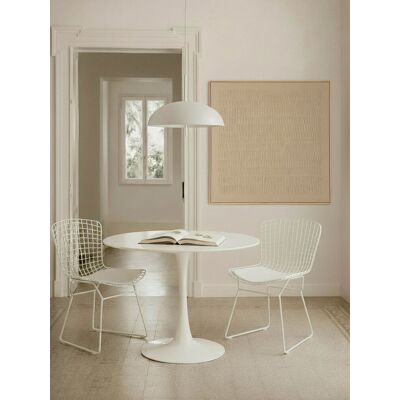 Daya weißer runder Esstisch 100 - Kenay Home Weiß 73 cm x 100 cm Daya weißer runder Esstisch 100 - Kenay Home Weiß 73 cm x 100 cm