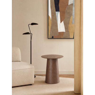 Tokio runder Beistelltisch braun 45 - Kenay Home Braun 51 cm x 45 cm Tokio runder Beistelltisch braun 45 - Kenay Home Braun 51 cm x 45 cm