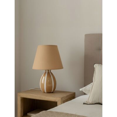 Mous senffarbene Tischlampe - Kenay Home Senf 30 cm x 22 cm Mous senffarbene Tischlampe - Kenay Home Senf 30 cm x 22 cm