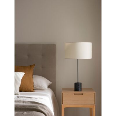 Pierre schwarze Tischlampe - Kenay Home Schwarz 60 cm x 30 cm Pierre schwarze Tischlampe - Kenay Home Schwarz 60 cm x 30 cm