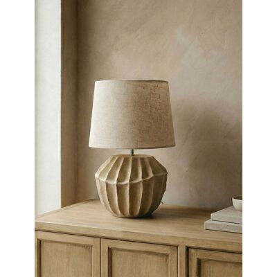 Maree Tischlampe beige - Kenay Home Beige 52 cm x 36 cm Maree Tischlampe beige - Kenay Home Beige 52 cm x 36 cm