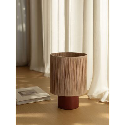 Sheer Tischlampe Natur - Kenay Home Natur 28,5 cm x 21 cm Sheer Tischlampe Natur - Kenay Home Natur 28,5 cm x 21 cm