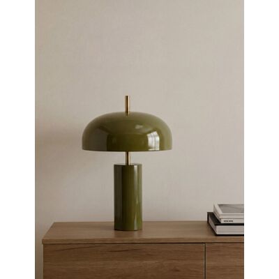 Gabs grüne Tischlampe - Kenay Home Grün 40 cm x 30 cm Gabs grüne Tischlampe - Kenay Home Grün 40 cm x 30 cm