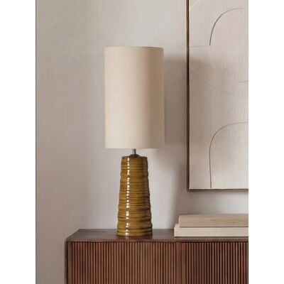 Brun Tischleuchte senfgelb - Kenay Home Senf 75 cm x 24 cm Brun Tischleuchte senfgelb - Kenay Home Senf 75 cm x 24 cm