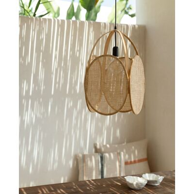 Ulum kleine Deckenlampe - Kenay Home Natur 55 cm x 29 cm Ulum kleine Deckenlampe - Kenay Home Natur 55 cm x 29 cm