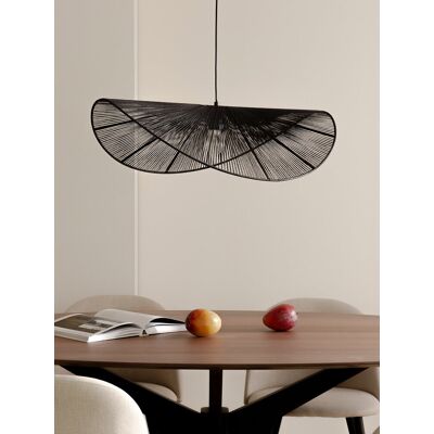 Deia schwarze Deckenlampe - Kenay Home Schwarz 24 cm x 82 cm Deia schwarze Deckenlampe - Kenay Home Schwarz 24 cm x 82 cm