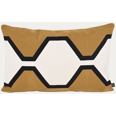 Nassau Kissen Ocker - Kenay Home Gelb 40 cm x 60 cm Nassau Kissen Ocker - Kenay Home Gelb 40 cm x 60 cm