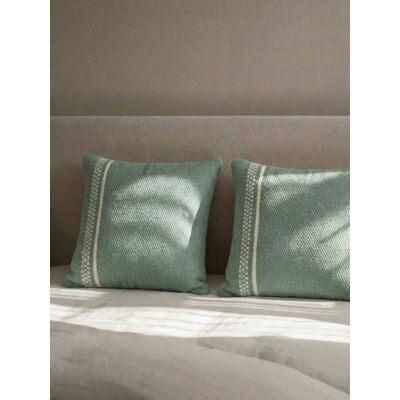 Mare 2er-Set Kissen Mint - Kenay Home Minze 45 cm x 45 cm Mare 2er-Set Kissen Mint - Kenay Home Minze 45 cm x 45 cm