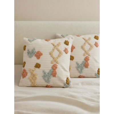 Sira 2er-Set Kissen bunt - Kenay Home Mehrfarbig 45 cm x 45 cm Sira 2er-Set Kissen bunt - Kenay Home Mehrfarbig 45 cm x 45 cm