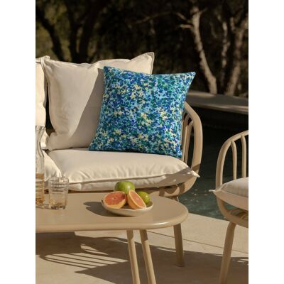 Liberty Gartenkissen bleu - Kenay Home Mehrfarbig 45 cm x 45 cm Liberty Gartenkissen bleu - Kenay Home Mehrfarbig 45 cm x 45 cm