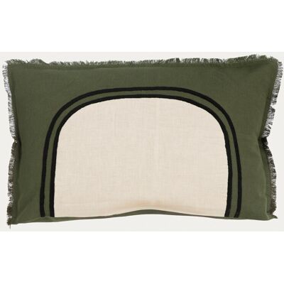 Laly Kissen Grün - Kenay Home Grün 40 cm x 65 cm Laly Kissen Grün - Kenay Home Grün 40 cm x 65 cm