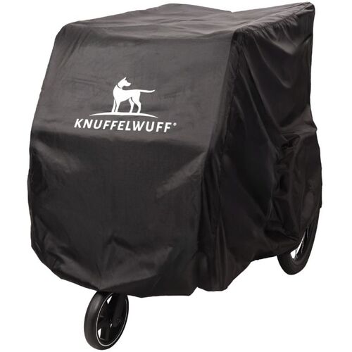 Knuffelwuff Schmutzcover Cruvado – wetterfeste Abdeckplane für Fahrrad-Hundeanhänger inkl....