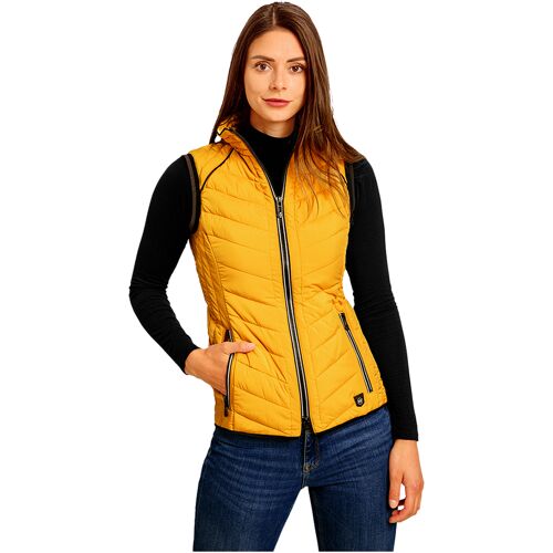 Knuffelwuff Damen Weste Riverside Größe: L / 40 Gelb