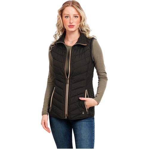 Knuffelwuff Damen Weste Riverside Größe: XXL / 44 Schwarz