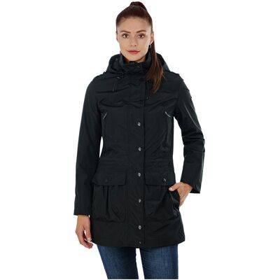 Knuffelwuff Damen Übergangsjacke / Leichte Jacke Lexington Größe: L / 40 Schwarz Knuffelwuff Damen Übergangsjacke / Leichte Jacke Lexington Größe: L / 40 Schwarz