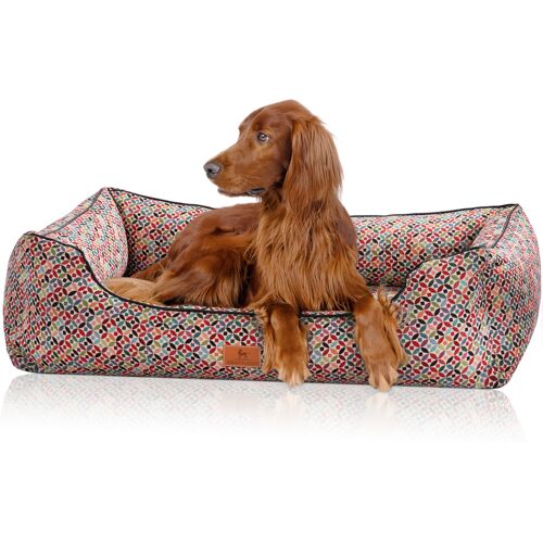 Knuffelwuff Orthopädisches Hundebett Marrakesch M-L 85 x 63cm