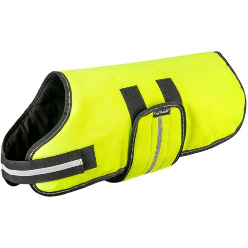 Knuffelwuff Hundemantel Funktionstextil reflektierend Neon 70cm Neon Gelb