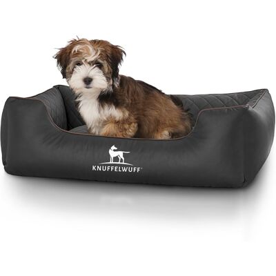 Knuffelwuff Milan Gepolstertes Leder Hundebett - Hundebett Knuffelwuff Milan Gepolstertes Leder Hundebett - Hundebett