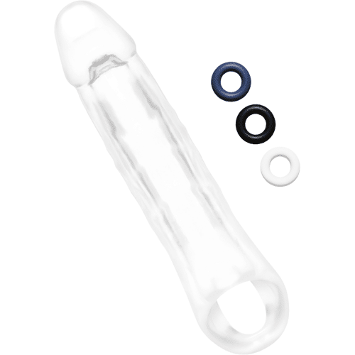 Size-Up 2" See-Thru Penis Extender, 20,3 cm