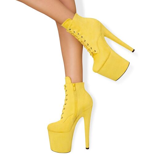 EIS Plateau-Stiefelette in Wildleder-Optik