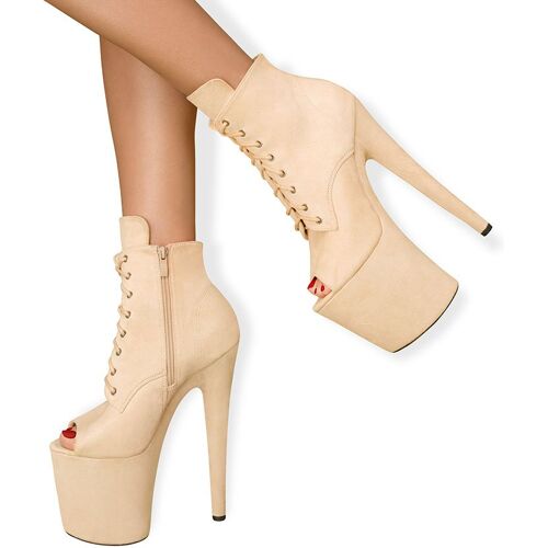 EIS Plateau-Stiefelette mit offener Spitze